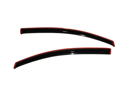 AVS 07-11 Toyota Yaris Coupe Ventvisor In-Channel Window Deflectors 2pc - Smoke - Crew Original