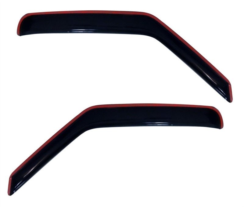 AVS 07-14 Ford E-150 Ventvisor In-Channel Window Deflectors 2pc - Smoke - Crew Original