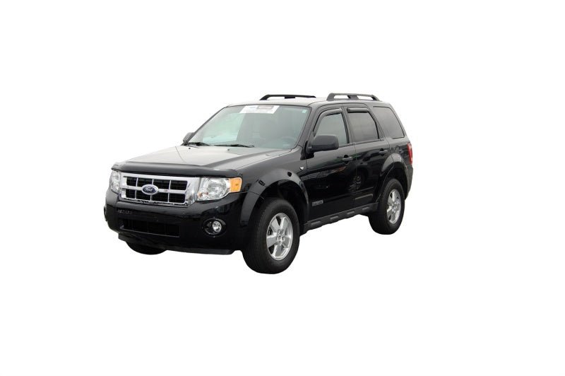 AVS 08-11 Mazda Tribute High Profile Bugflector II Hood Shield - Smoke - Crew Original