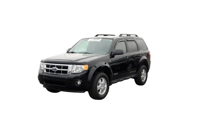 AVS 08-11 Mazda Tribute High Profile Bugflector II Hood Shield - Smoke - Crew Original