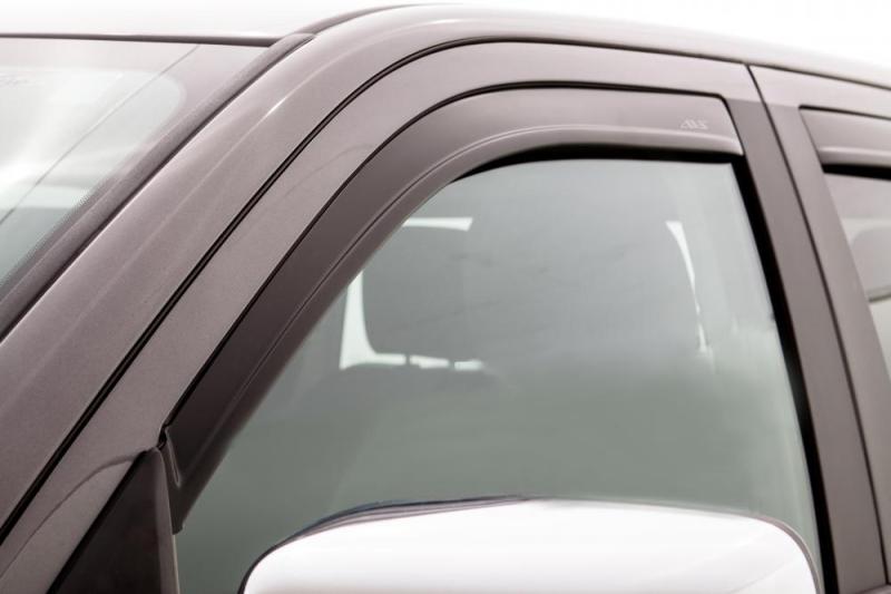 AVS 09-18 Dodge RAM 1500 Crew Cab Ventvisor In-Channel Window Deflectors 4pc - Matte Black - Crew Original