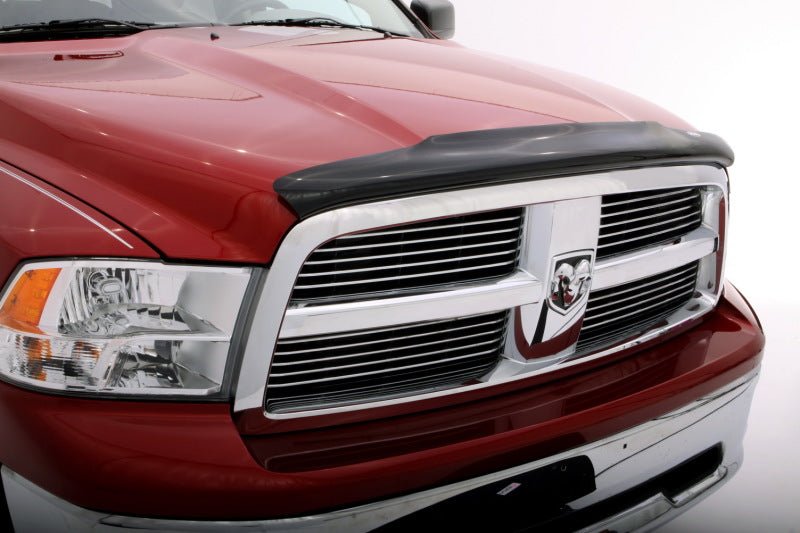 AVS 09-18 Dodge RAM 1500 (Excl. Rebel Models) Bugflector Medium Profile Hood Shield - Smoke - Crew Original