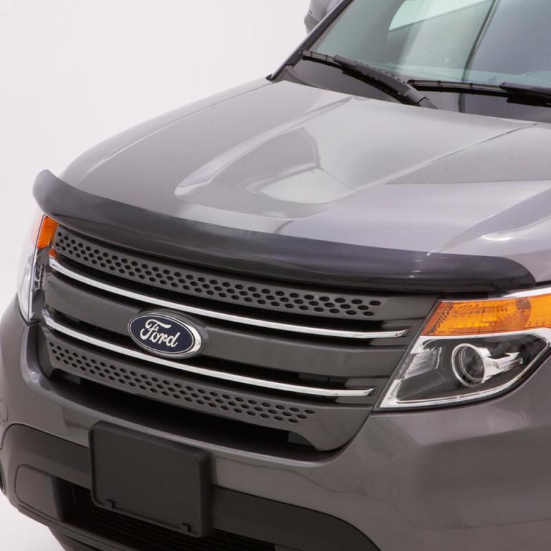 AVS 10-17 Chevy Equinox High Profile Bugflector II Hood Shield - Smoke - Crew Original