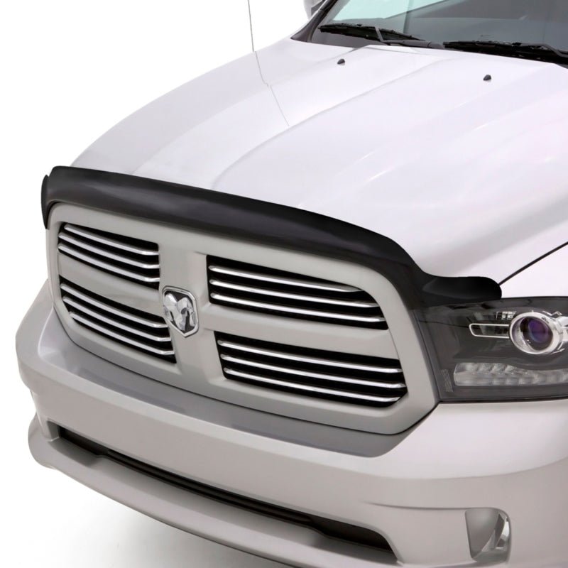 AVS 10-18 Dodge RAM 2500 High Profile Bugflector II Hood Shield - Smoke - Crew Original