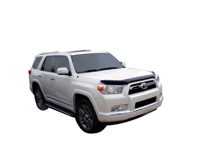 AVS 10-18 Toyota 4Runner High Profile Bugflector II Hood Shield - Smoke - Crew Original