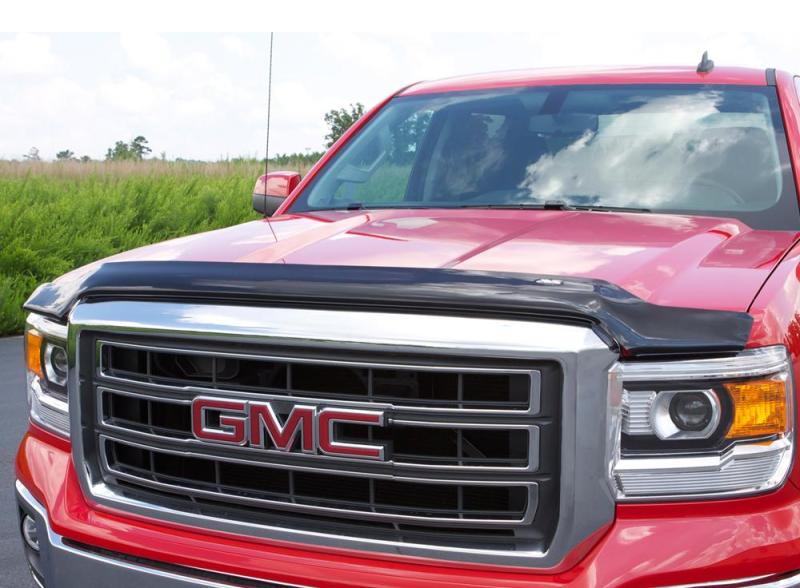 AVS 11-16 Ford F-350 Bugflector Medium Profile Hood Shield - Smoke - Crew Original