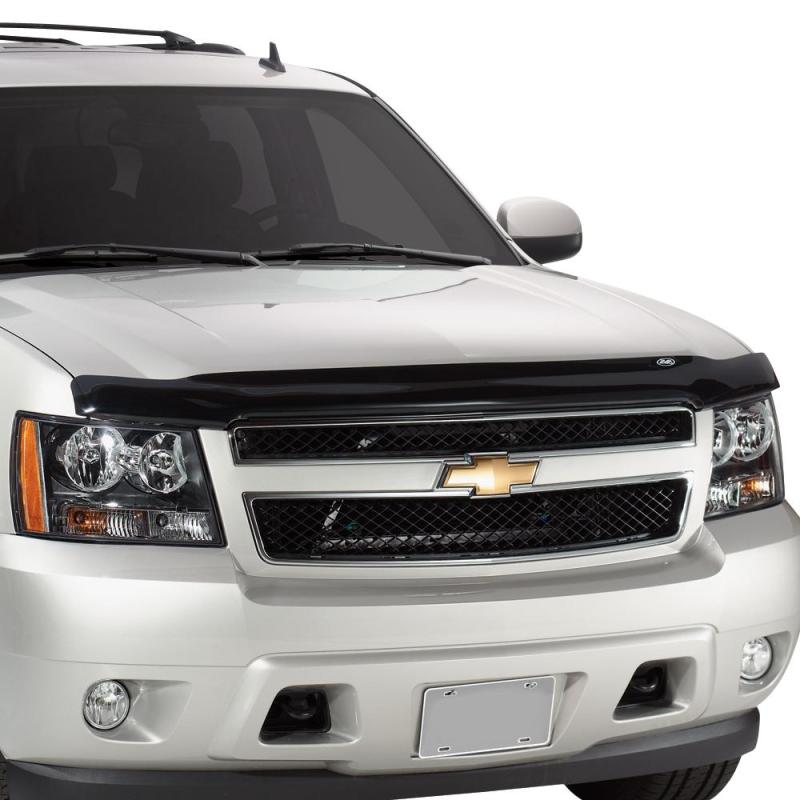AVS 11-16 Ford F-350 Bugflector Medium Profile Hood Shield - Smoke - Crew Original