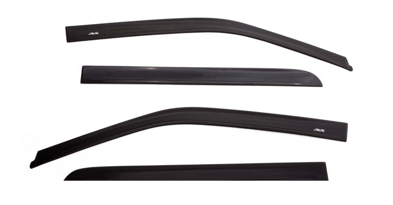 AVS 11-17 Honda Odyssey Ventvisor In-Channel Front & Rear Window Deflectors 4pc - Smoke - Crew Original