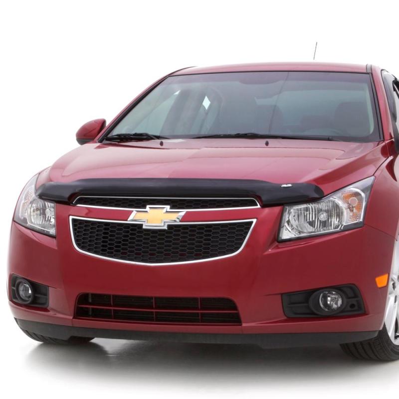 AVS 13-17 Honda Accord Coupe Carflector Low Profile Hood Shield - Smoke - Crew Original