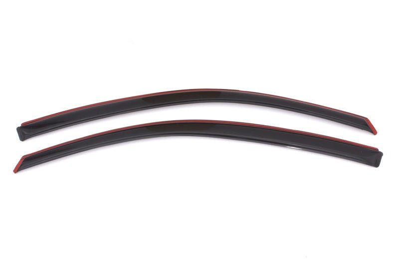 AVS 13-17 Honda Accord Coupe Ventvisor In-Channel Window Deflectors 2pc - Smoke - Crew Original