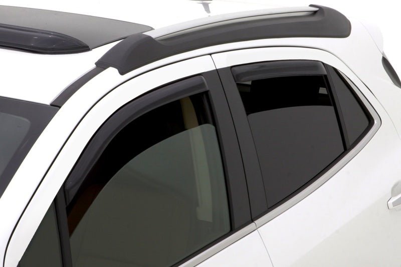 AVS 13-18 Buick Encore Ventvisor In-Channel Front & Rear Window Deflectors 4pc - Smoke - Crew Original