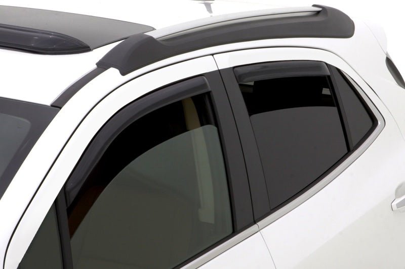 AVS 13-18 Buick Encore Ventvisor In-Channel Front & Rear Window Deflectors 4pc - Smoke - Crew Original