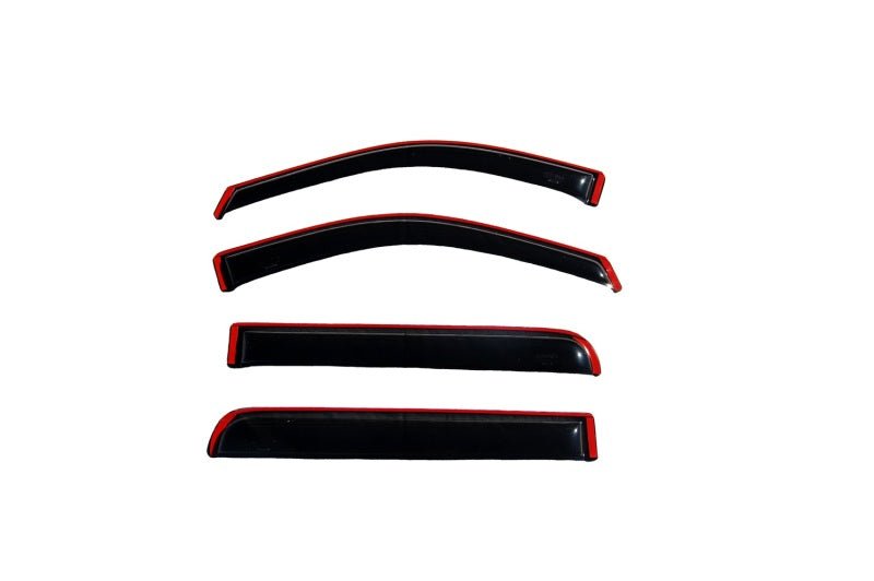 AVS 13-18 Buick Encore Ventvisor In-Channel Front & Rear Window Deflectors 4pc - Smoke - Crew Original