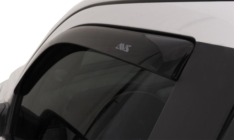 AVS 15-18 Chevy Colorado Ext. Cab Ventvisor In-Channel Window Deflectors 2pc - Smoke - Crew Original