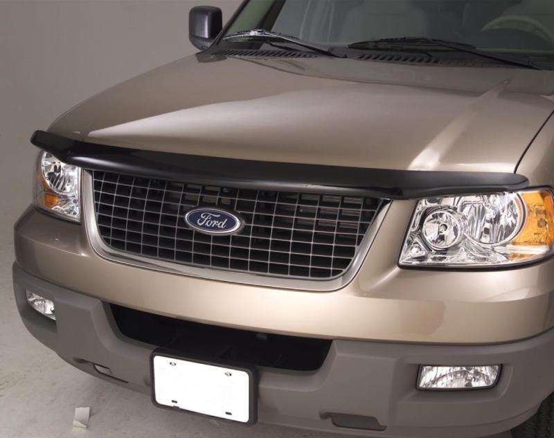 AVS 15-18 Chevy Colorado Hoodflector Low Profile Hood Shield - Smoke - Crew Original