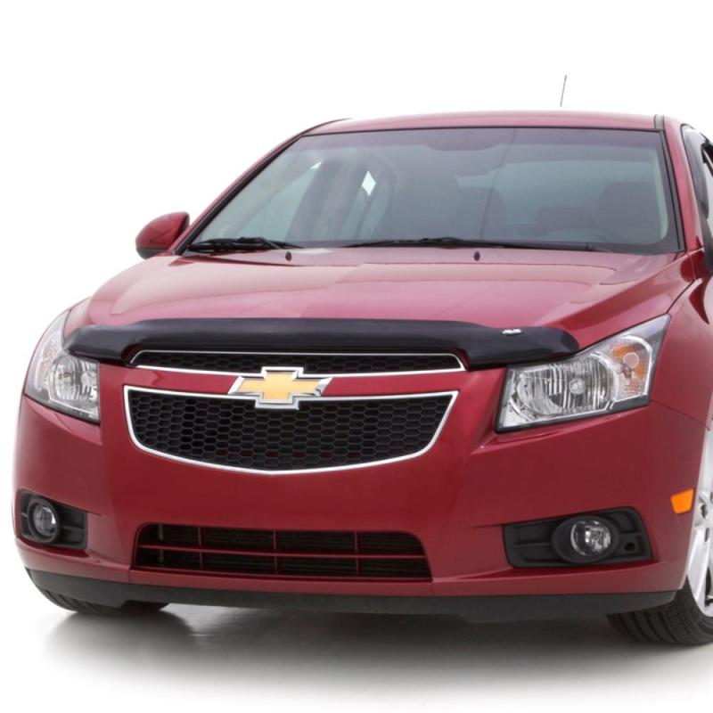 AVS 15-18 Ford Edge Carflector Low Profile Hood Shield - Smoke - Crew Original