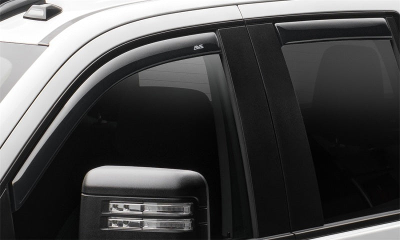 AVS 2019 Chevrolet Silverado 1500 Crew Cab Pickup Ventvisor In-Channel 4pc - Smoke - Crew Original