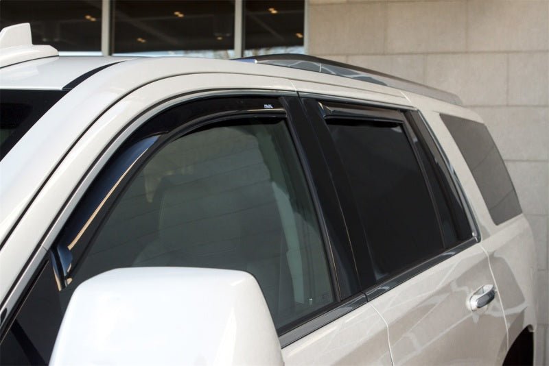 AVS 21-22 Jeep Grand Cherokee L Ventvisor Front & Rear Window Deflectors 4pc - Smoke - Crew Original