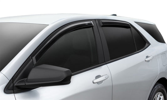 AVS 21-22 Jeep Grand Cherokee L Ventvisor Front & Rear Window Deflectors 4pc - Smoke - Crew Original