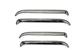 AVS 73-91 Chevy CK Ventshade Front & Rear Window Deflectors 4pc - Stainless - Crew Original