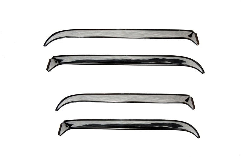 AVS 73-91 Chevy CK Ventshade Front & Rear Window Deflectors 4pc - Stainless - Crew Original