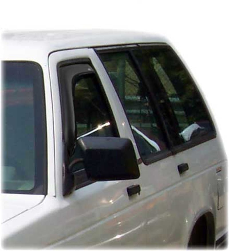 AVS 88-99 Chevy CK Standard Cab Ventvisor In-Channel Window Deflectors 2pc - Smoke - Crew Original