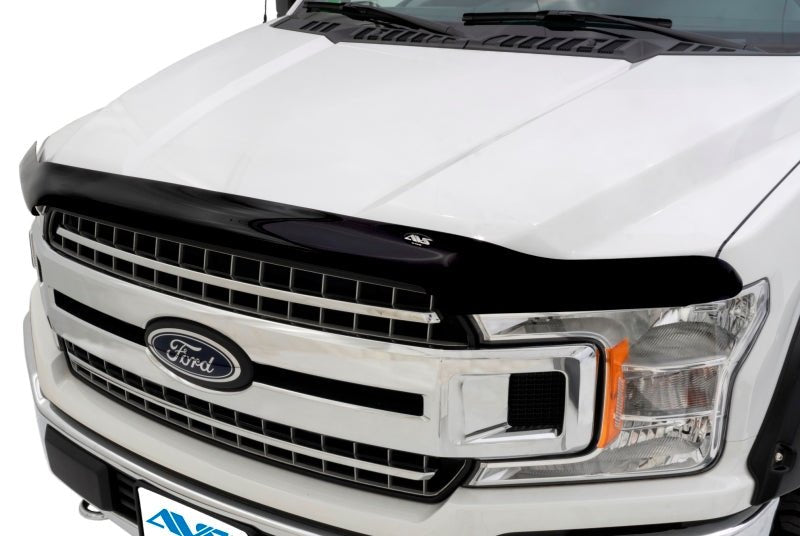 AVS 89-98 Chevy Tracker High Profile Bugflector II Hood Shield - Smoke - Crew Original