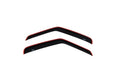 AVS 92-06 Ford E-150 Ventvisor In-Channel Window Deflectors 2pc - Smoke - Crew Original