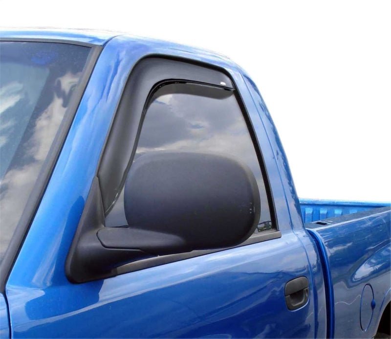 AVS 94-01 Dodge RAM 1500 (Excl. Towing Mirror) Ventvisor In-Channel Window Deflectors 2pc - Smoke - Crew Original