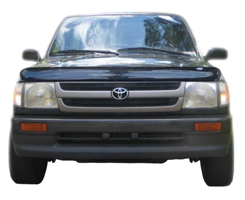 AVS 95-00 Toyota Tacoma High Profile Bugflector II Hood Shield - Smoke - Crew Original
