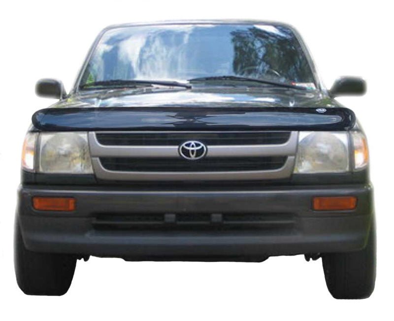 AVS 95-00 Toyota Tacoma High Profile Bugflector II Hood Shield - Smoke - Crew Original