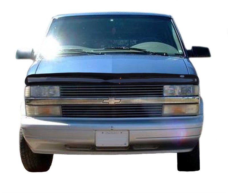 AVS 95-05 Chevy Astro High Profile Bugflector II Hood Shield - Smoke - Crew Original