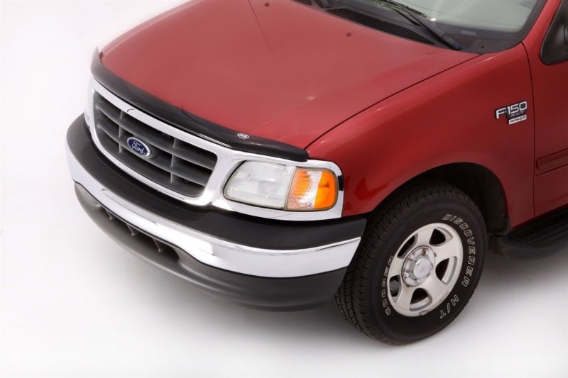 AVS 97-03 Ford F-150 Bugflector Medium Profile Hood Shield - Smoke - Crew Original
