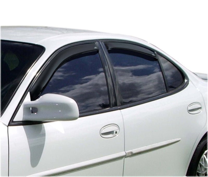 AVS 97-03 Pontiac Grand Prix Ventvisor In-Channel Front & Rear Window Deflectors 4pc - Smoke - Crew Original