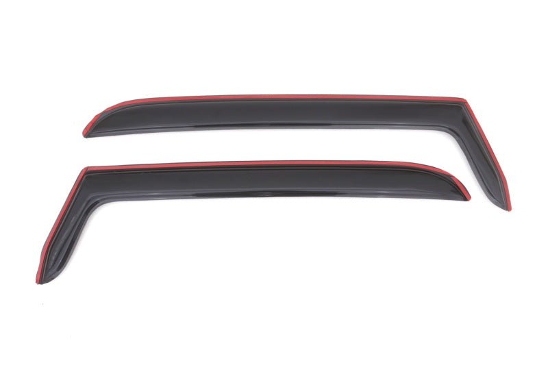 AVS 97-06 Jeep Wrangler Ventvisor In-Channel Window Deflectors 2pc - Smoke - Crew Original