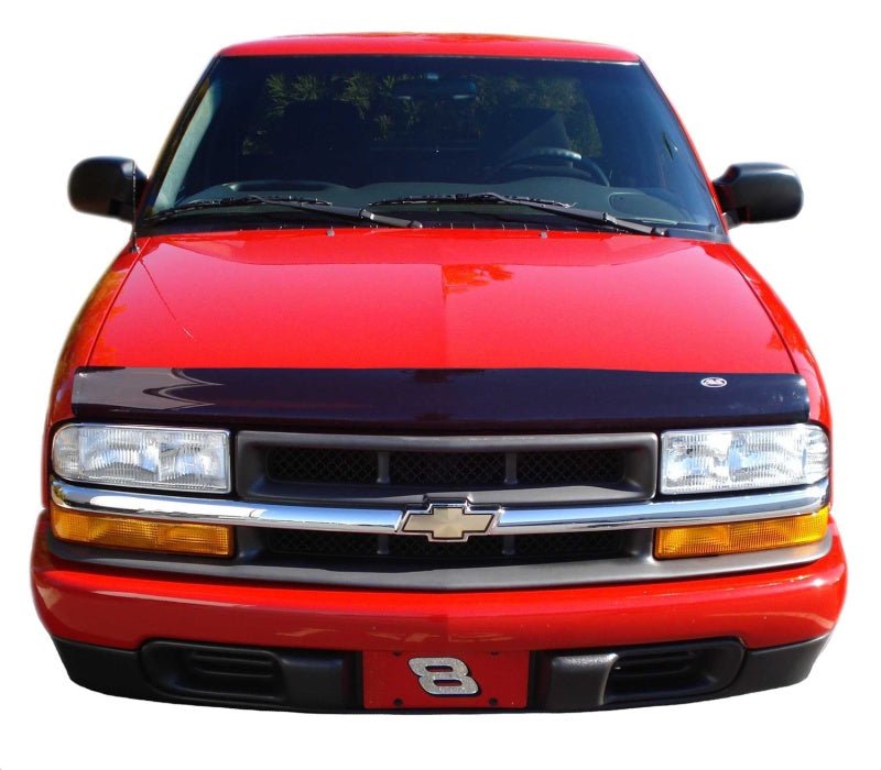 AVS 98-01 GMC Envoy Bugflector Medium Profile Hood Shield - Smoke - Crew Original
