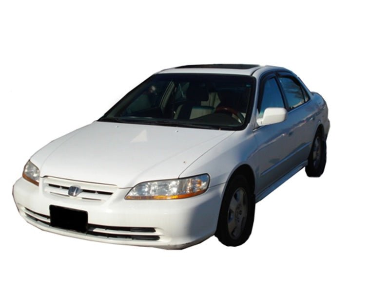 AVS 98-02 Honda Accord Ventvisor In-Channel Front & Rear Window Deflectors 4pc - Smoke - Crew Original