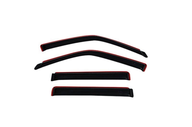 AVS 98-18 Lincoln Navigator Ventvisor In-Channel Front & Rear Window Deflectors 4pc - Smoke - Crew Original