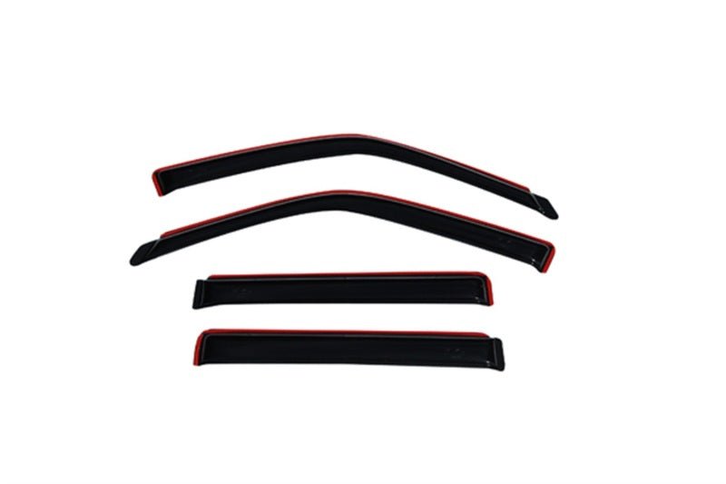 AVS 98-18 Lincoln Navigator Ventvisor In-Channel Front & Rear Window Deflectors 4pc - Smoke - Crew Original