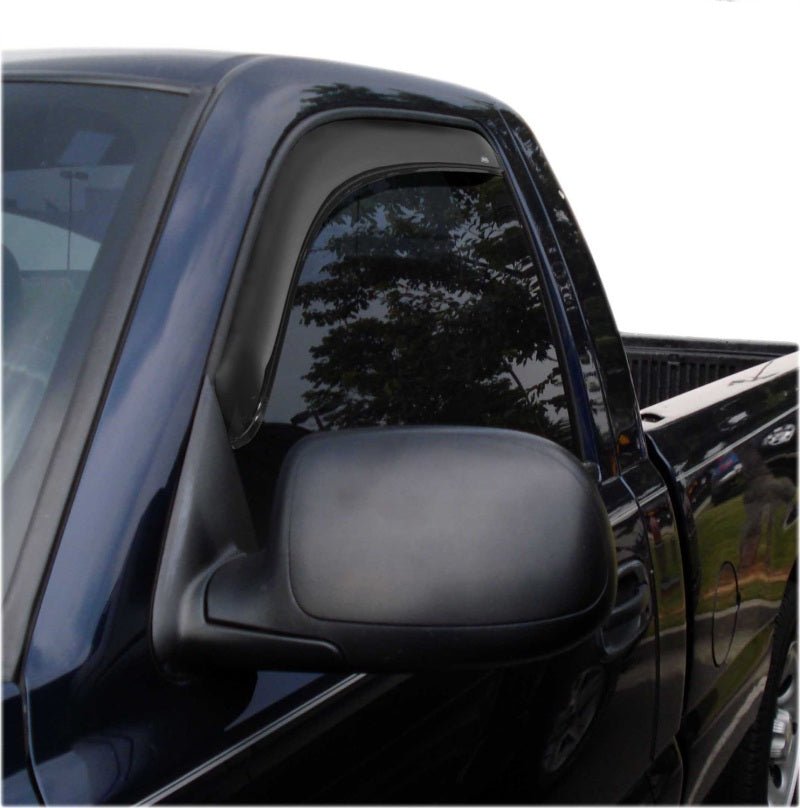 AVS 99-07 Chevy Silverado 1500 Standard Cab Ventvisor In-Channel Window Deflectors 2pc - Smoke - Crew Original