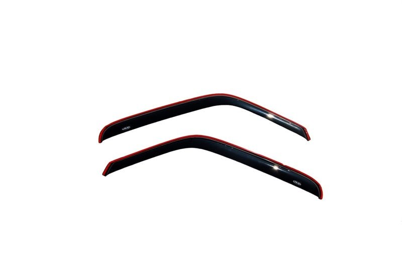 AVS 99-11 Ford Ranger (Fixed Window) Ventvisor In-Channel Window Deflectors 2pc - Smoke - Crew Original