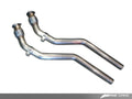 AWE Tuning Audi B8 4.2L Non-Resonated Downpipes for RS5 - Crew Original