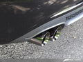 AWE Tuning Audi B8 A4 Touring Edition Exhaust - Single Side Diamond Black Tips - Crew Original