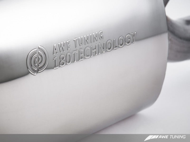 AWE Tuning Audi B8.5 S5 3.0T Touring Edition Exhaust System - Polished Silver Tips (90mm) - Crew Original