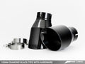 AWE Tuning Audi C7.5 A6 3.0T Touring Edition Exhaust - Quad Outlet Diamond Black Tips - Crew Original