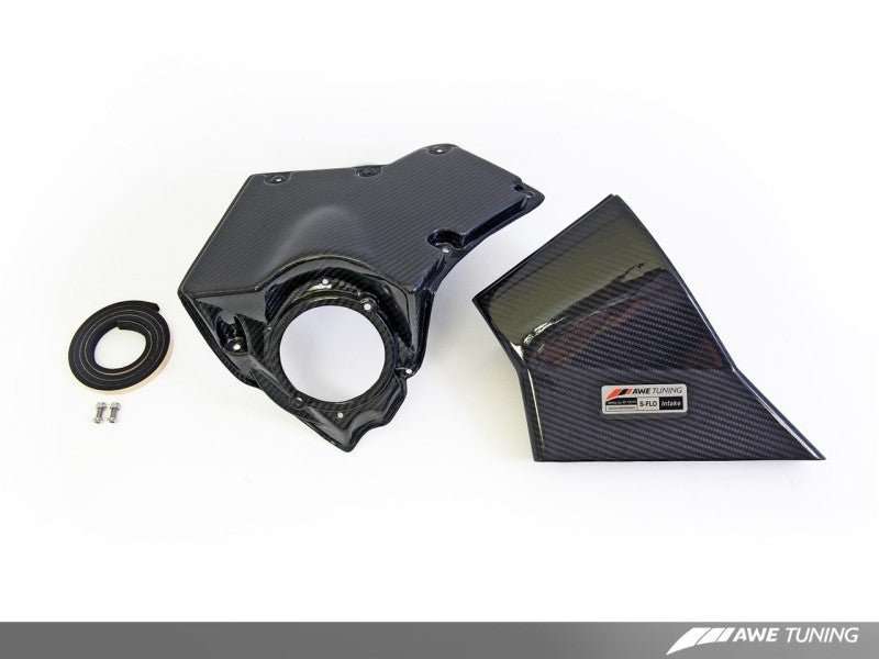 AWE Tuning B8.5 3.0T S-FLO Carbon Intake - Crew Original