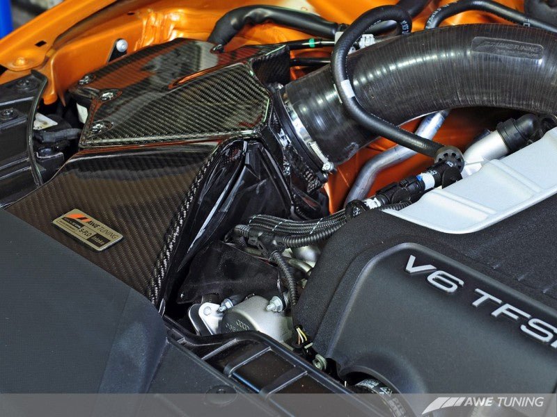 AWE Tuning B8.5 3.0T S-FLO Carbon Intake - Crew Original