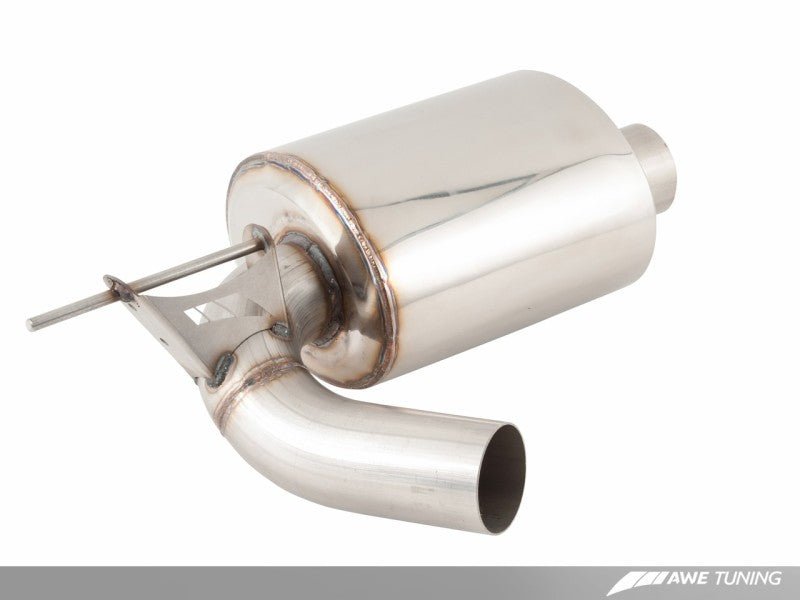 AWE Tuning BMW F3X 335i/435i Touring Edition Axle-Back Exhaust - Chrome Silver Tips (102mm) - Crew Original