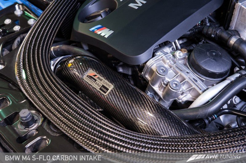 AWE Tuning BMW F8x M3/M4 S-FLO Carbon Intake - Crew Original