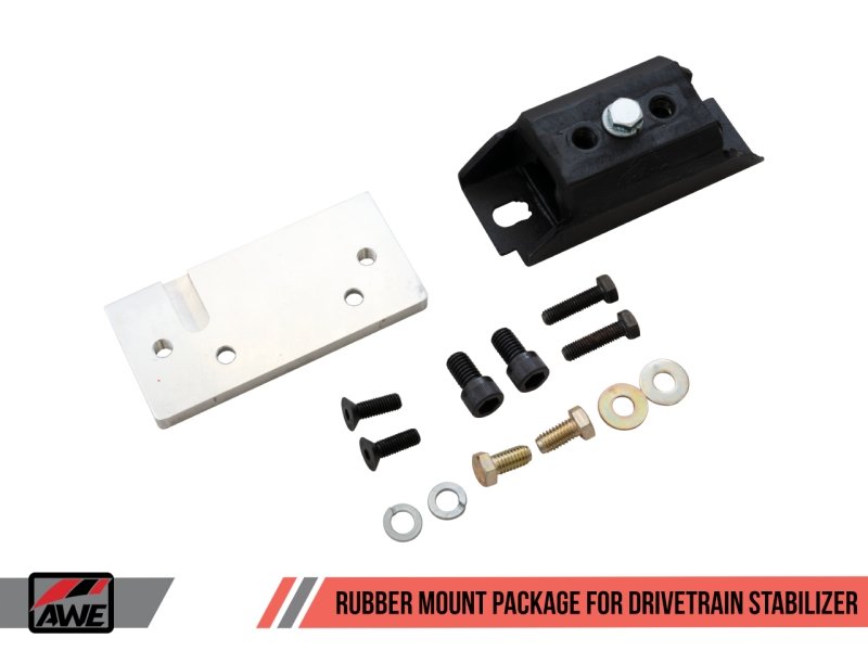 AWE Tuning Drivetrain Stabilizer (DTS) Mount Package - Rubber - Crew Original